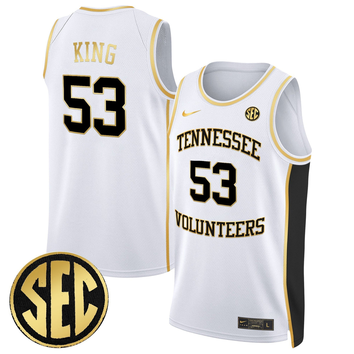 TENN 2024 Swingman Basketball Jersey - Stitched product image 9, provided for visual reference and product detail review