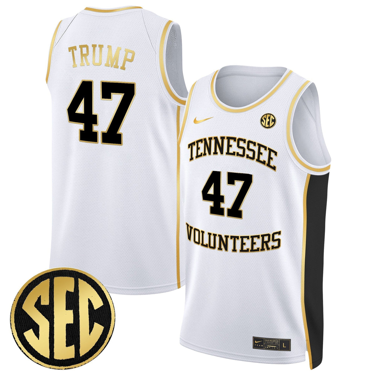 TENN 2024 Swingman Basketball Jersey - Stitched product image 13, provided for visual reference and product detail review