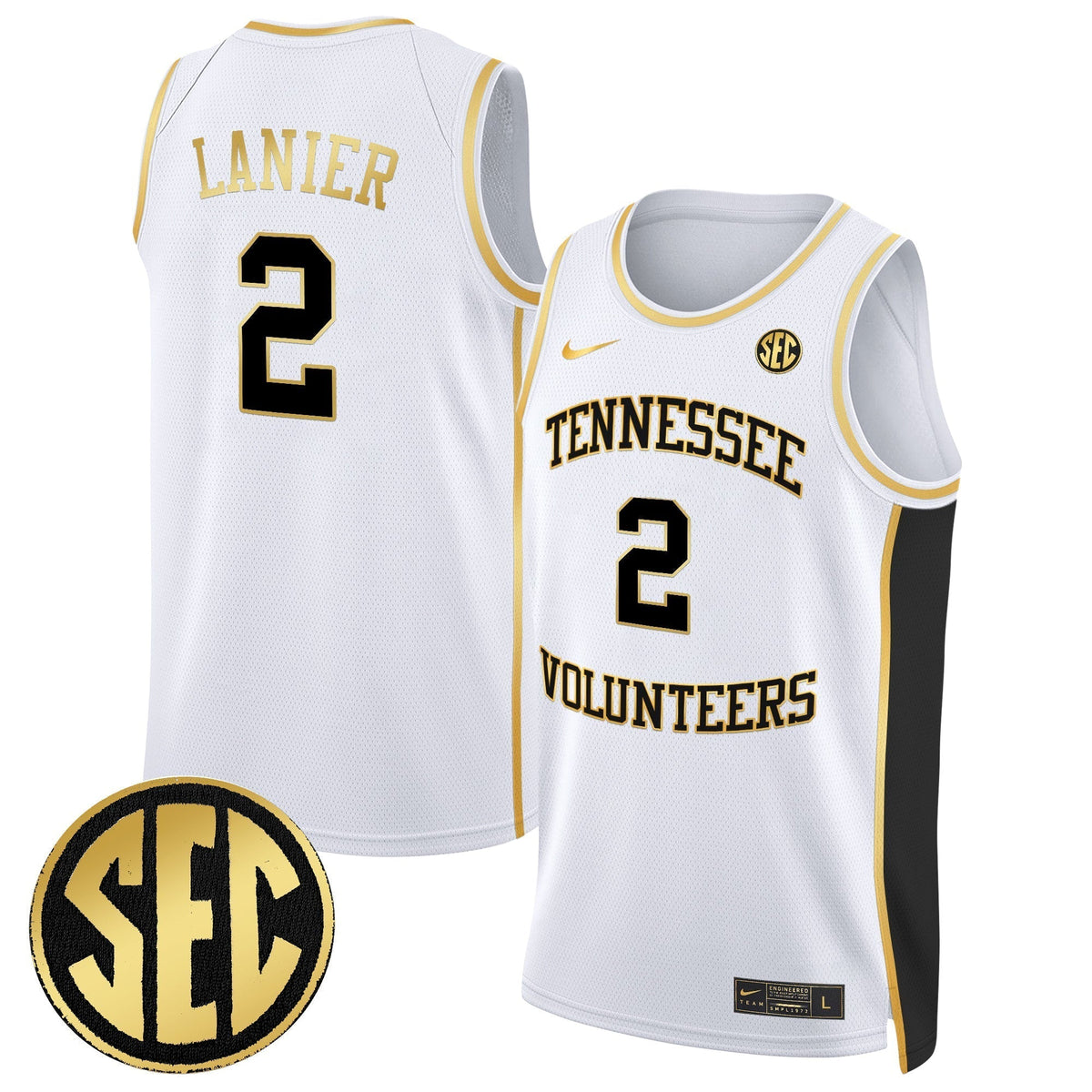 TENN 2024 Swingman Basketball Jersey - Stitched product image 1, provided for visual reference and product detail review