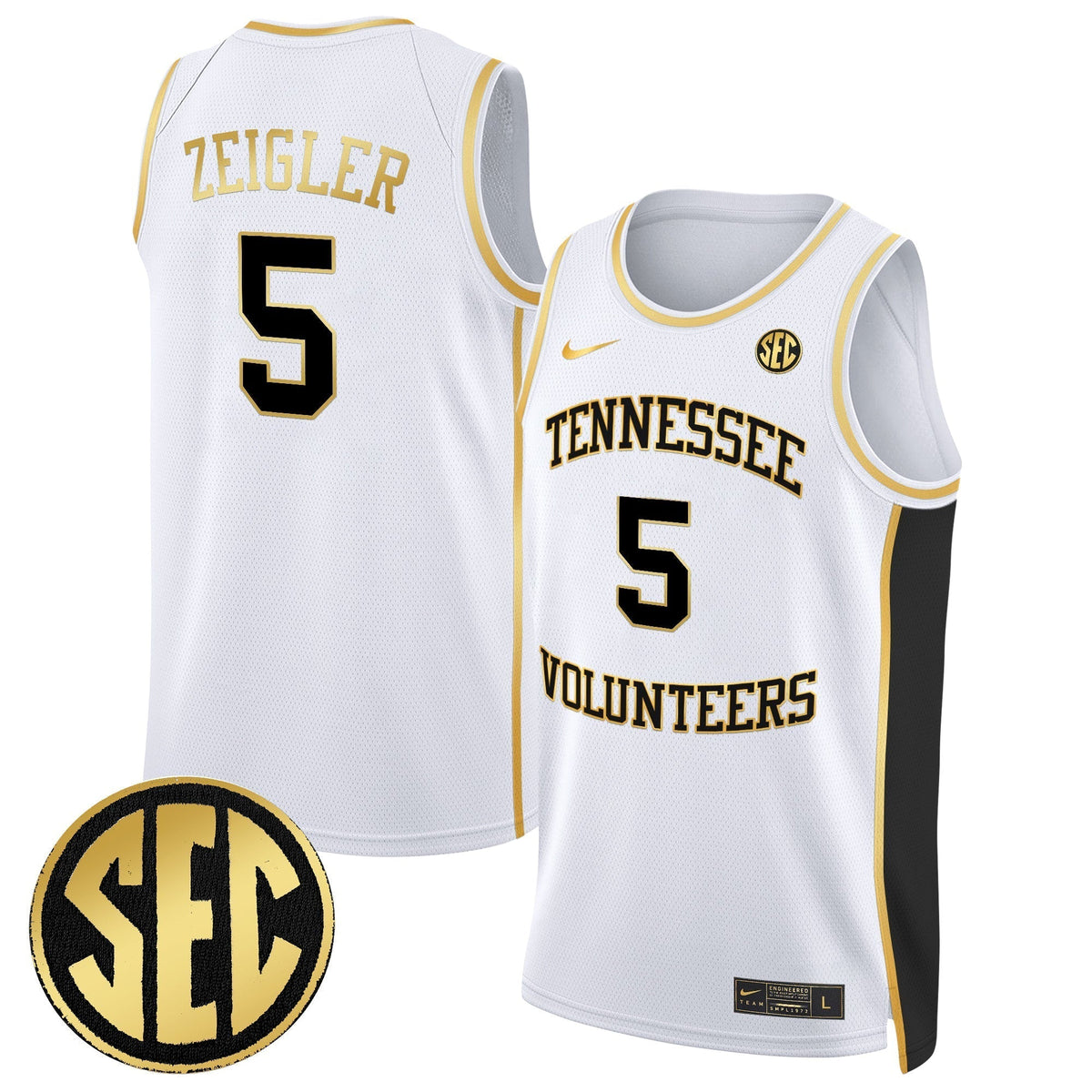 TENN 2024 Swingman Basketball Jersey - Stitched product image 5, provided for visual reference and product detail review