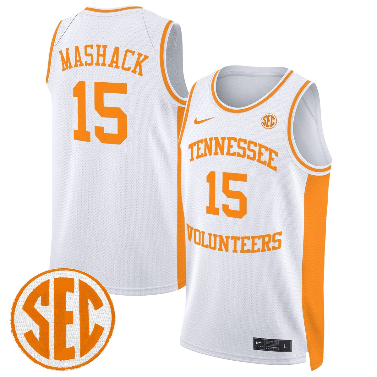 TENN 2024 Swingman Basketball Jersey - Stitched product image 36, provided for visual reference and product detail review