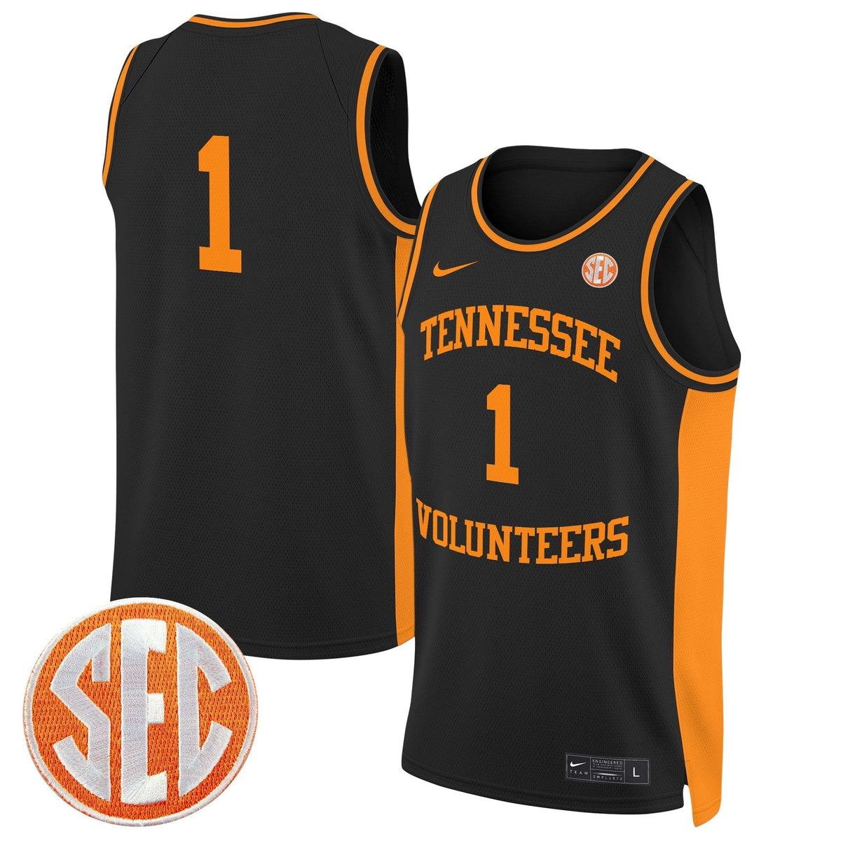 TENN 2024 Swingman Basketball Jersey - Stitched product image 32, provided for visual reference and product detail review