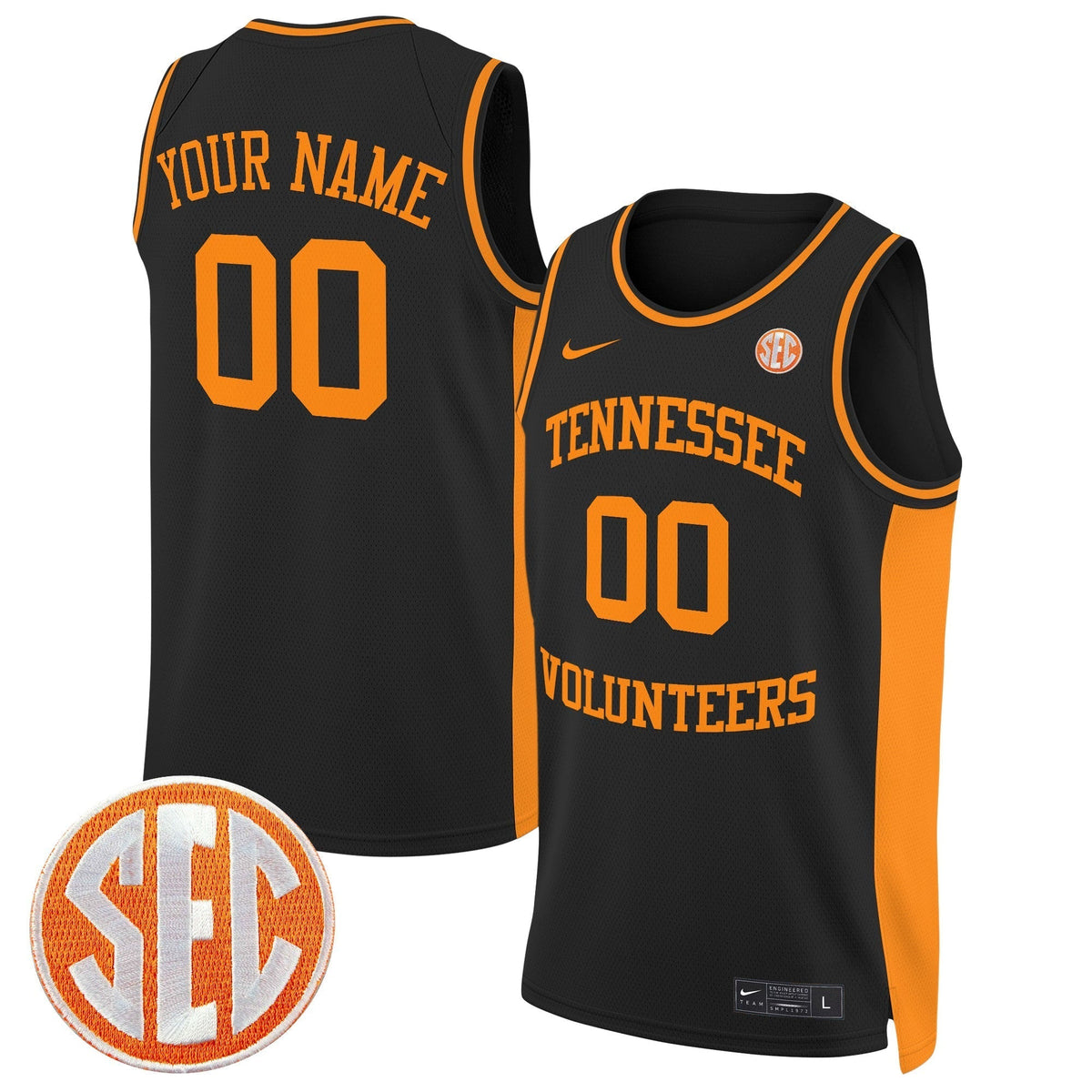 TENN 2024 Swingman Basketball Custom Jersey - Stitched product image 4, provided for visual reference and product detail