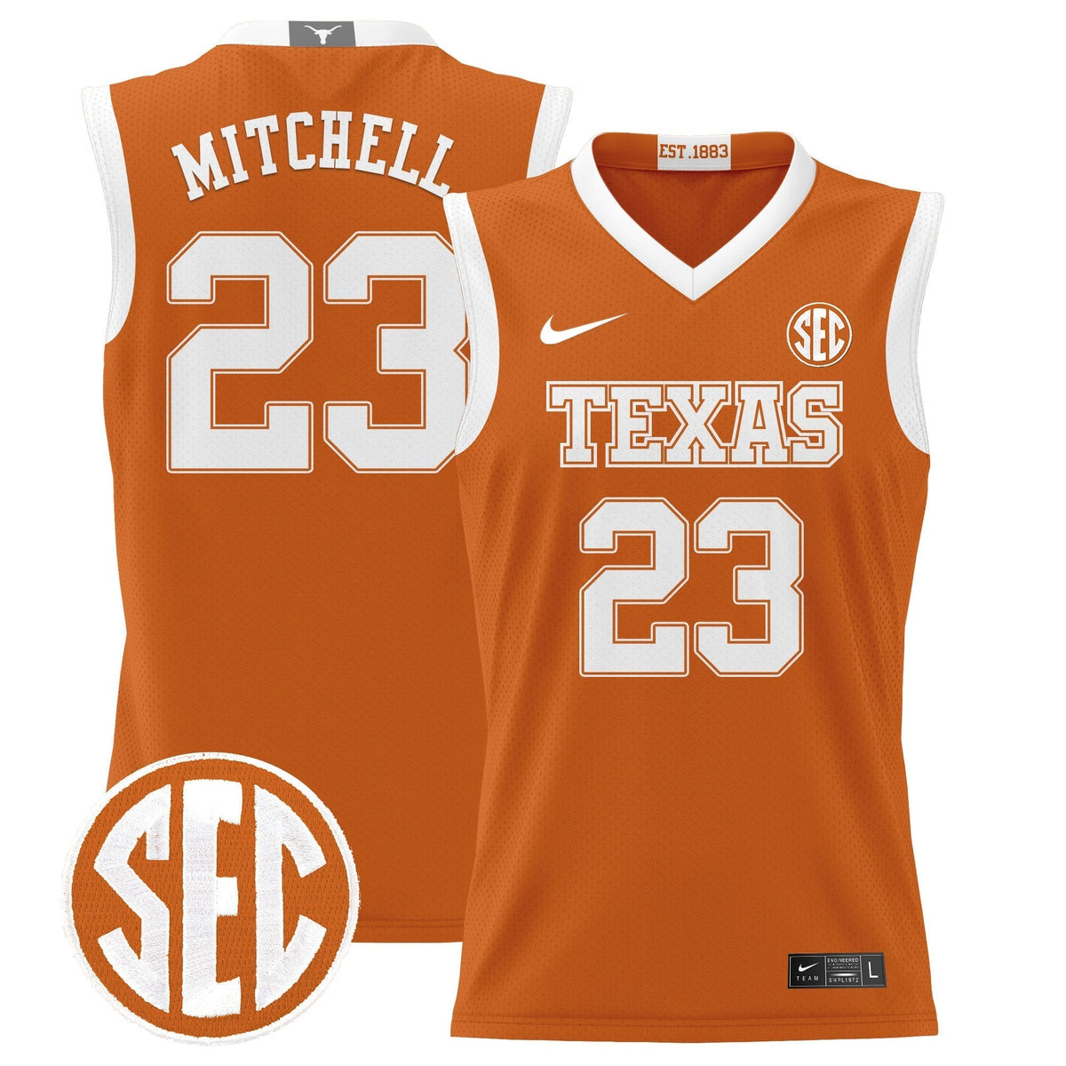 TEX 2024 Lightweight Basketball Jersey - Stitched product image 30, provided for visual reference and product detail review