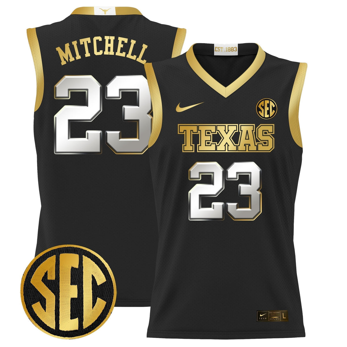 TEX 2024 Lightweight Basketball Jersey - Stitched product image 11, provided for visual reference and product detail review