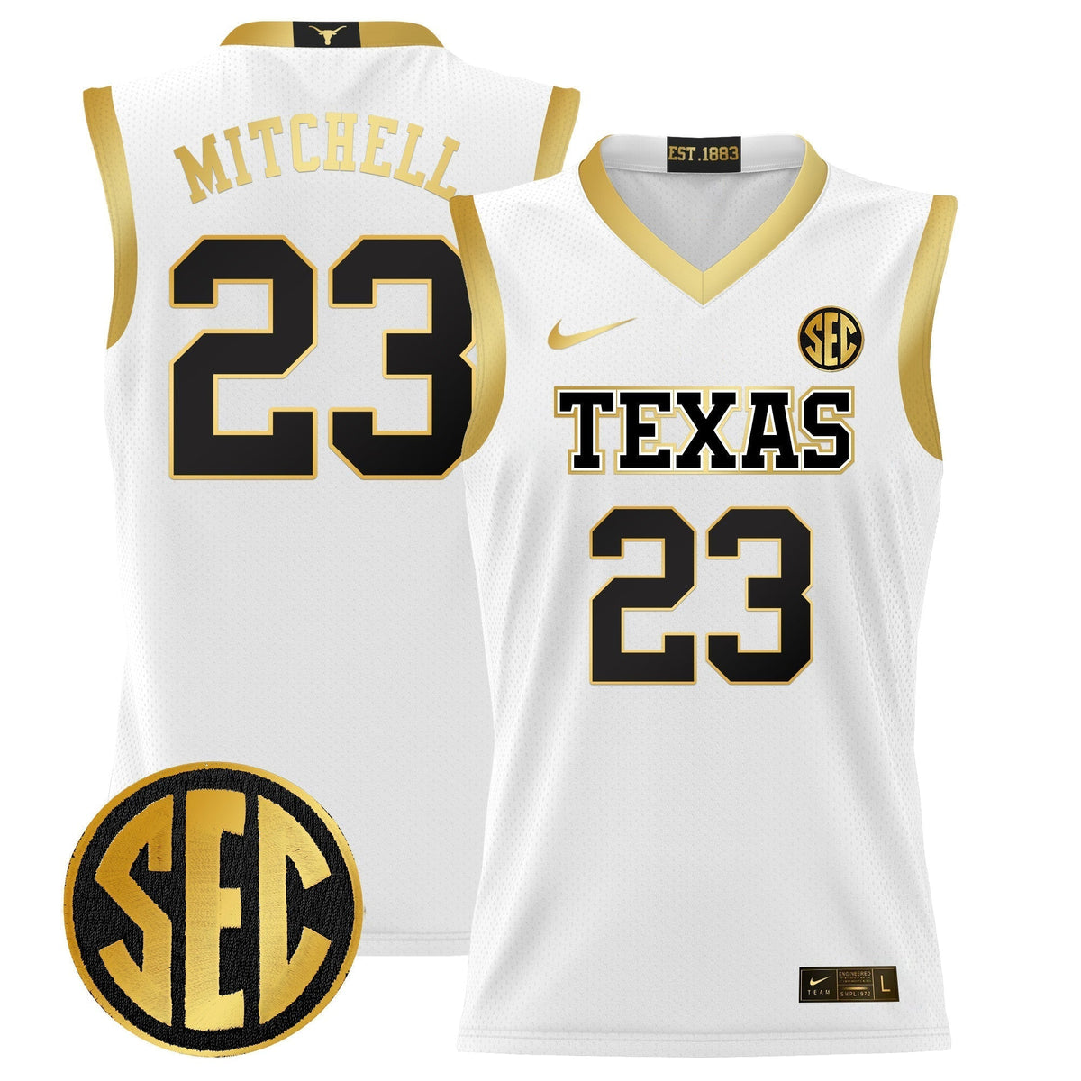 TEX 2024 Lightweight Basketball Jersey - Stitched product image 10, provided for visual reference and product detail review