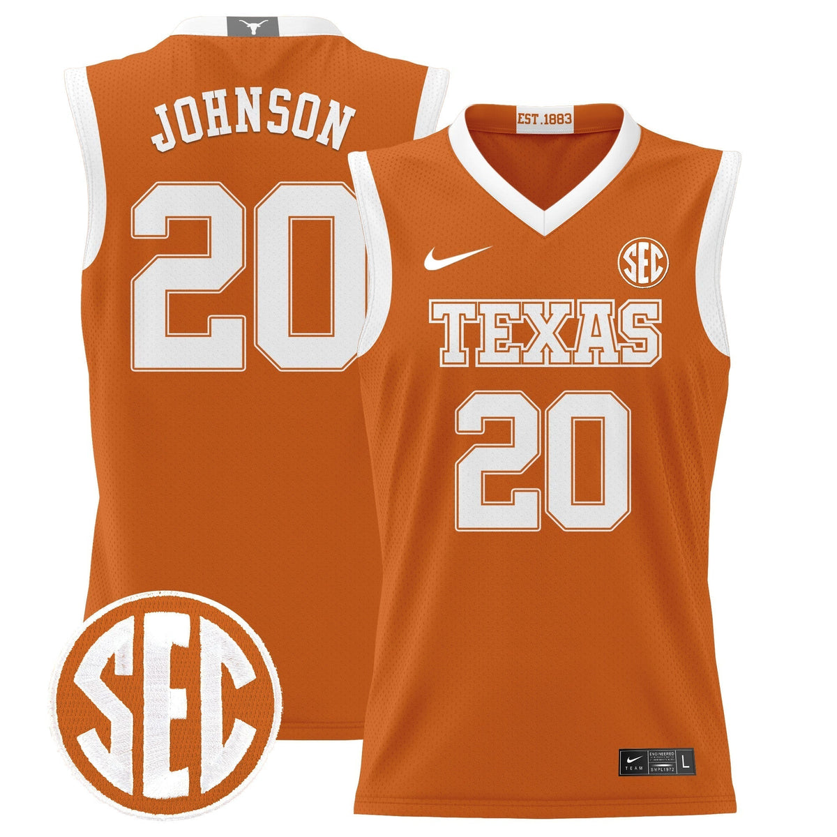 TEX 2024 Lightweight Basketball Jersey - Stitched product image 25, provided for visual reference and product detail review