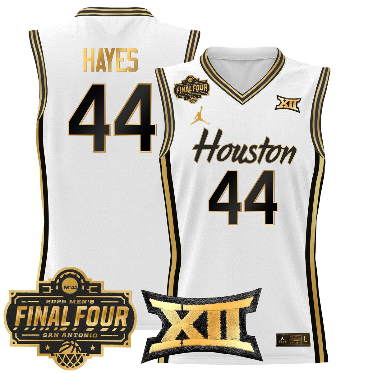 HOU 2025 Final Four Patch Basketball Jersey - Stitched product image 40, provided for visual reference and product detail
