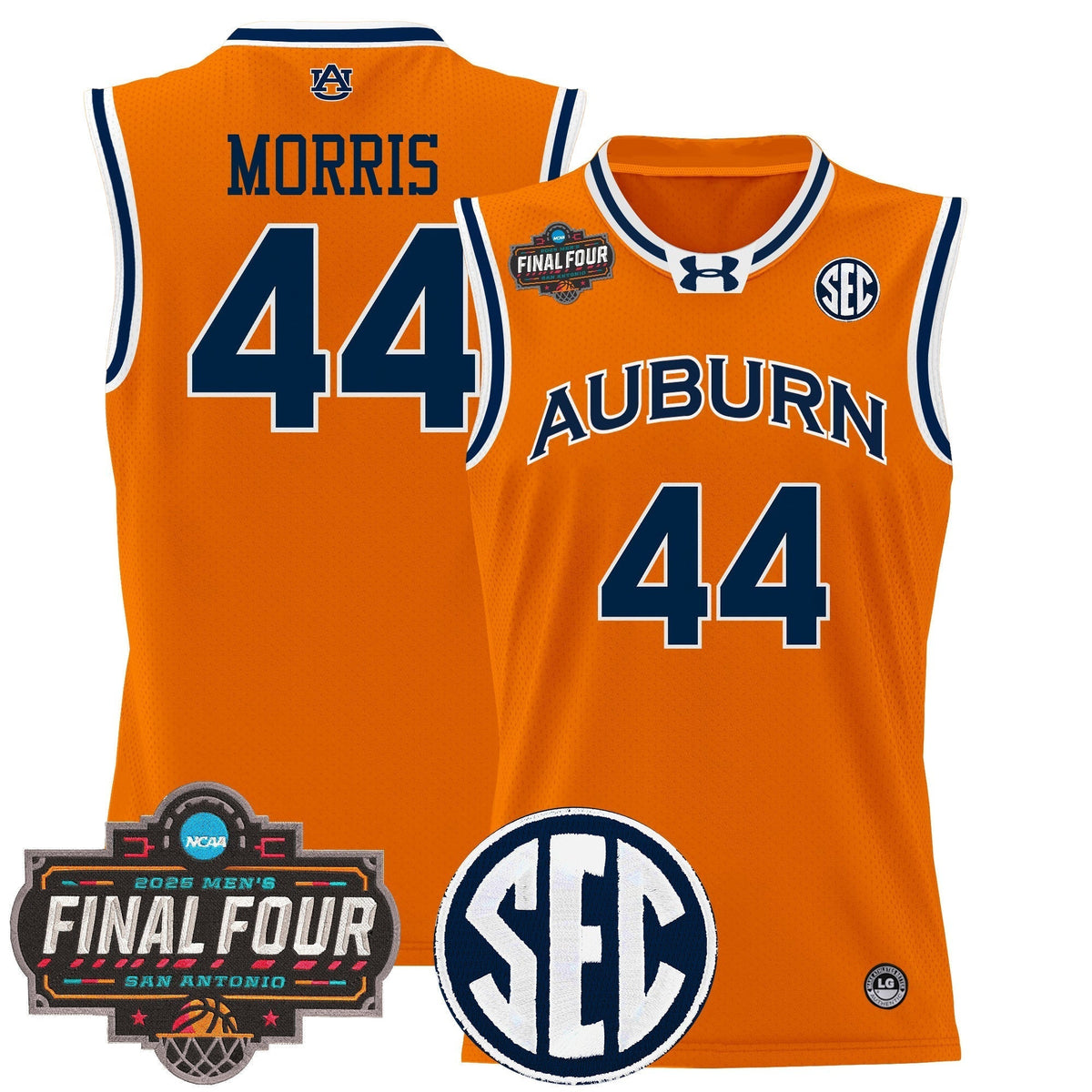 AUB 2025 Final Four Patch Lightweight Basketball Jersey - Stitched product image 23, provided for visual reference and