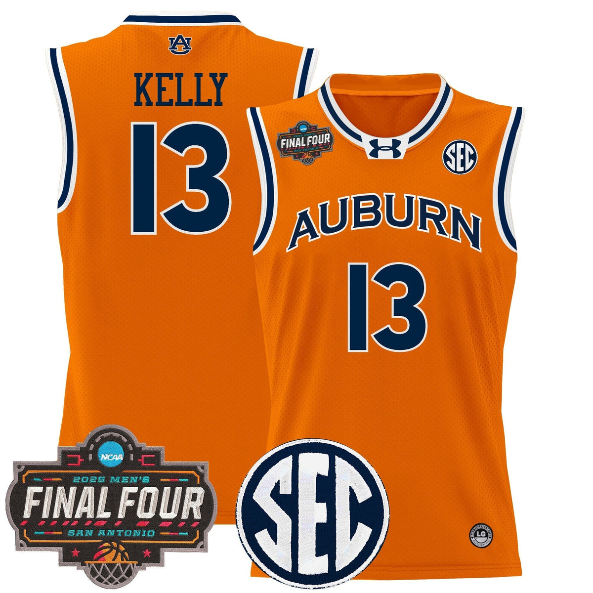 AUB 2025 Final Four Patch Lightweight Basketball Jersey - Stitched product image 20, provided for visual reference and