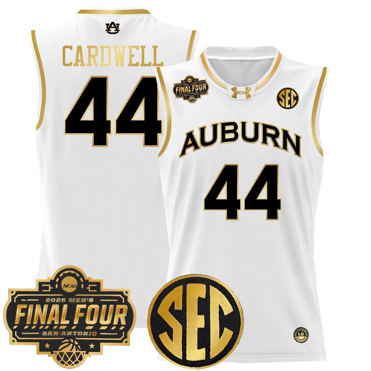 AUB 2025 Final Four Patch Lightweight Basketball Jersey - Stitched product image 26, provided for visual reference and