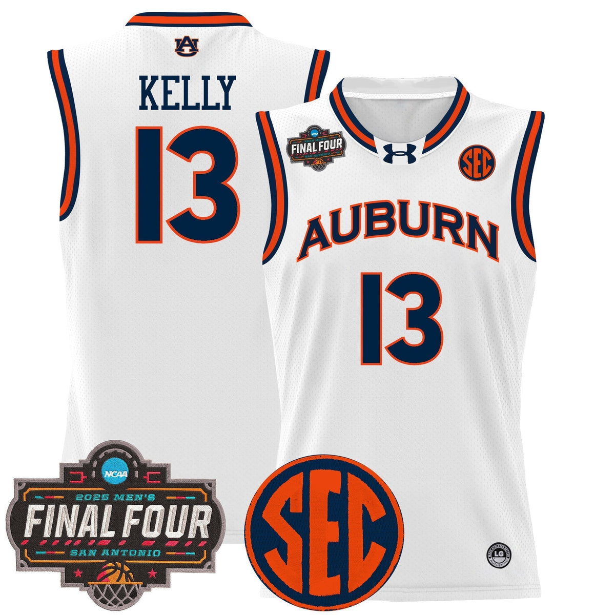 AUB 2025 Final Four Patch Lightweight Basketball Jersey - Stitched product image 7, provided for visual reference and