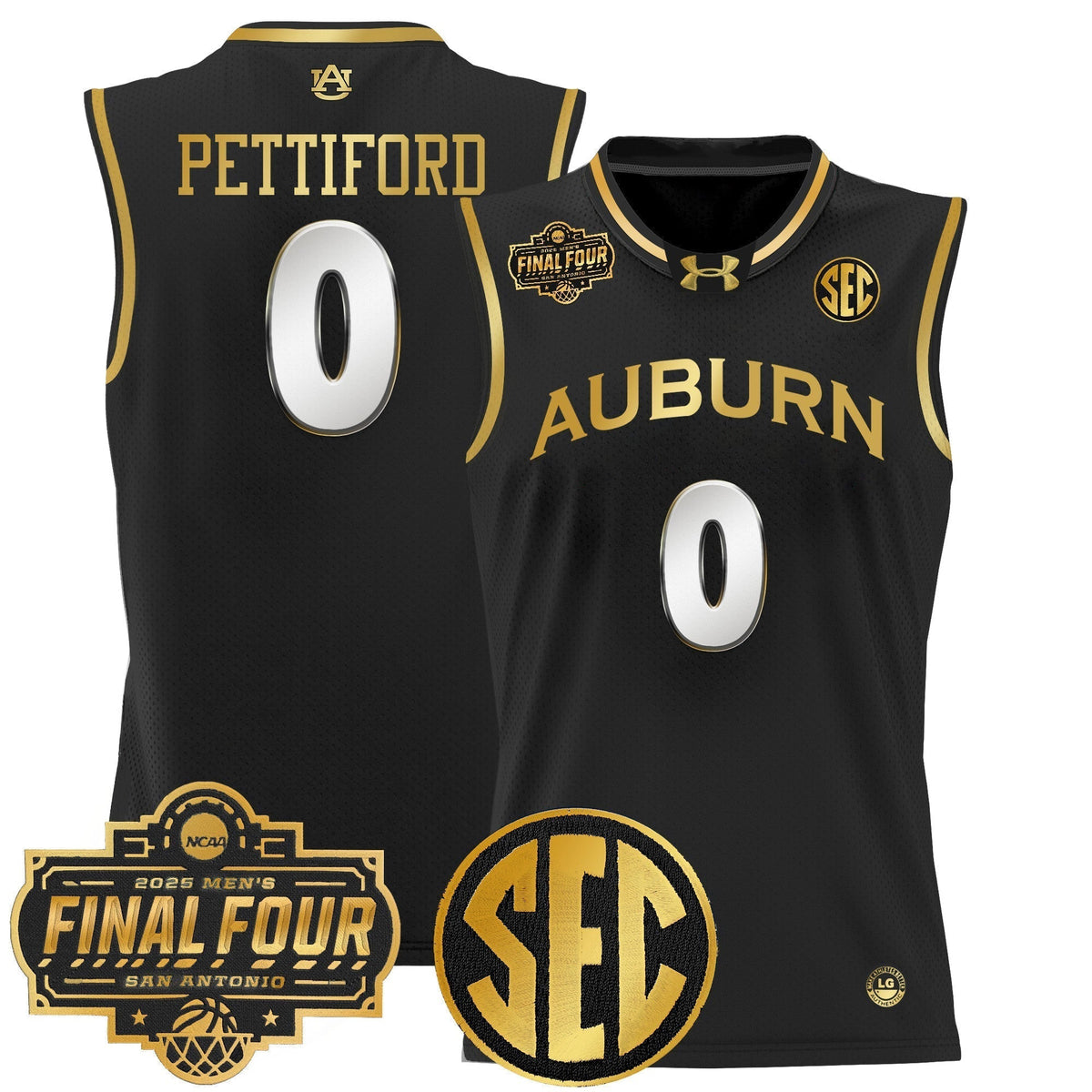 AUB 2025 Final Four Patch Lightweight Basketball Jersey - Stitched product image 38, provided for visual reference and