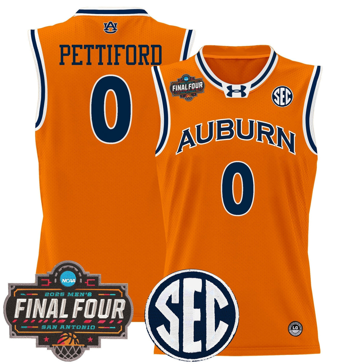 AUB 2025 Final Four Patch Lightweight Basketball Jersey - Stitched product image 22, provided for visual reference and
