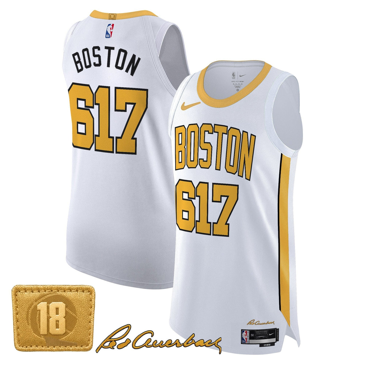BOS 2025/26 City Edition Swingman Jersey - Stitched product image 2, provided for visual reference and product detail review