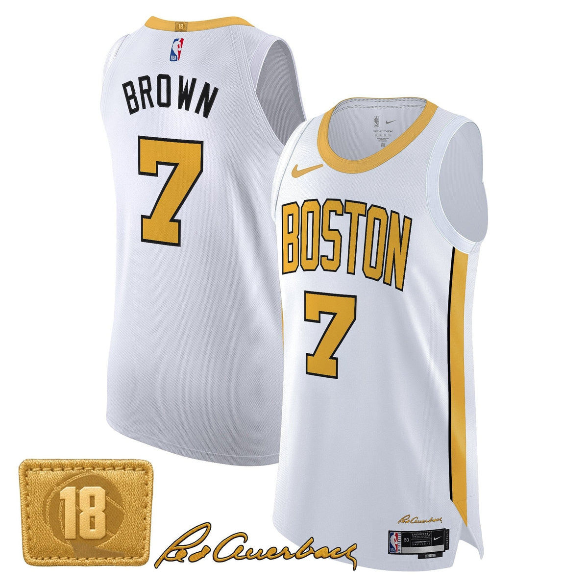 BOS 2025/26 City Edition Swingman Jersey - Stitched product image 4, provided for visual reference and product detail review