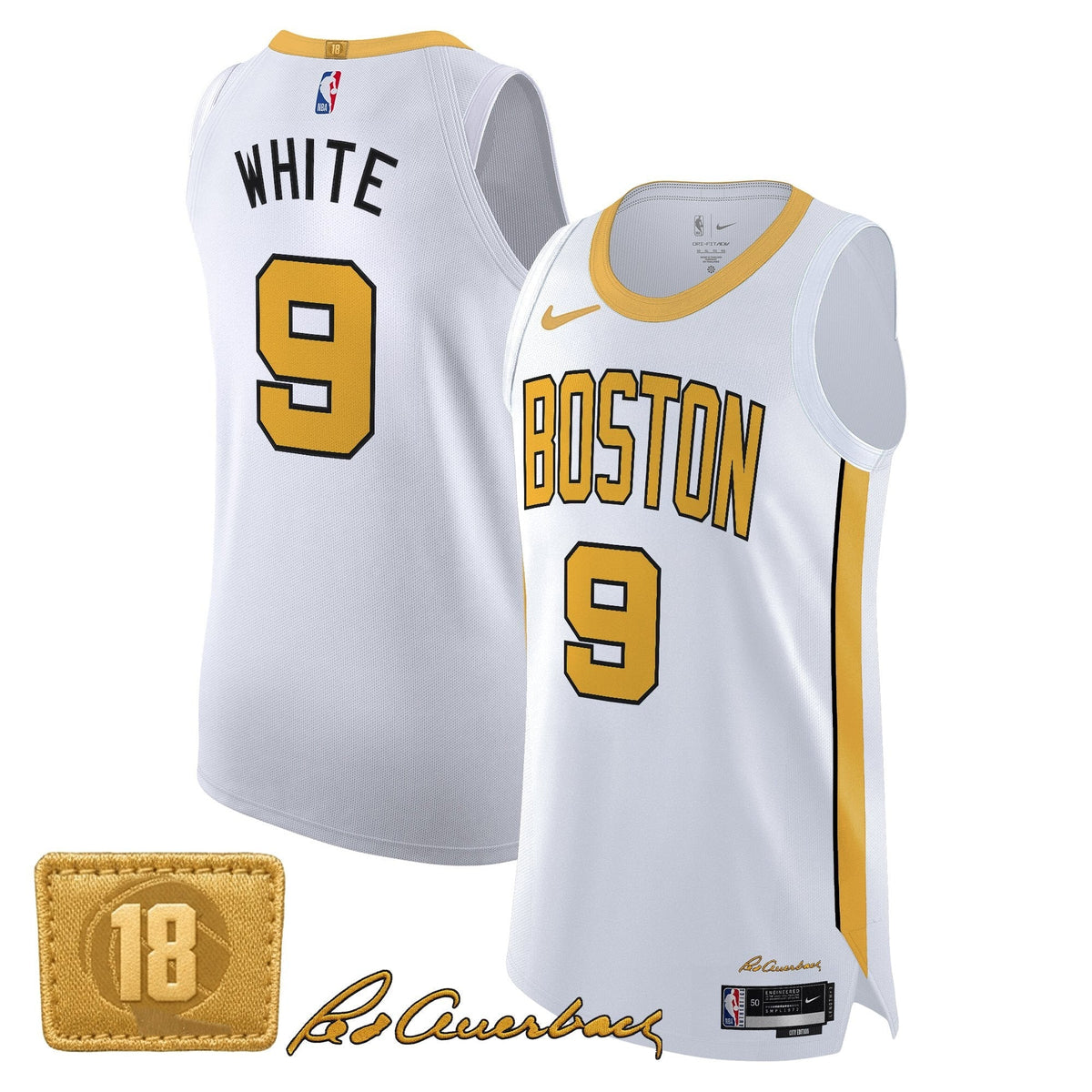 BOS 2025/26 City Edition Swingman Jersey - Stitched product image 3, provided for visual reference and product detail review