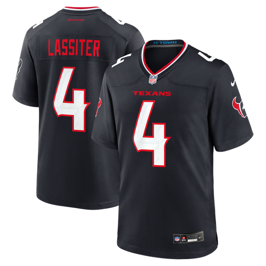 Houston Texans Kamari Lassiter Nike Navy Game Jersey product image 1