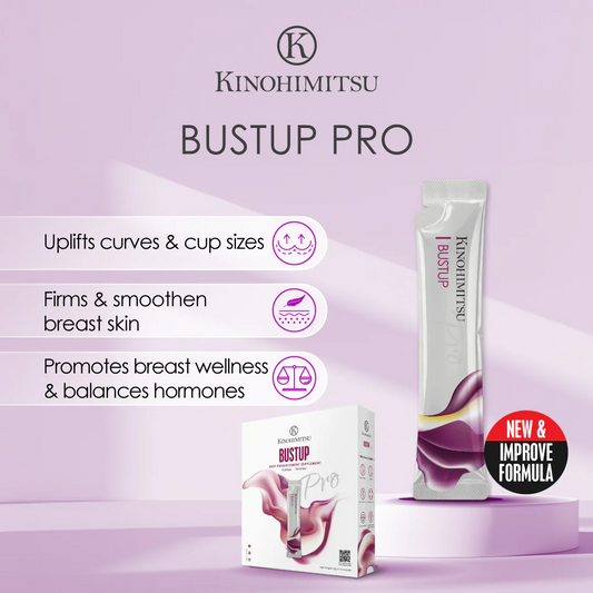 Kinohimitsu BustUp Pro (Bust Enhancement) - 25g x 15 Sachets