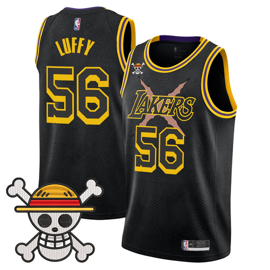Los Angeles Lakers x One Piece Swingman Jersey - Stitched for Men product image 1, provided for visual reference and product
