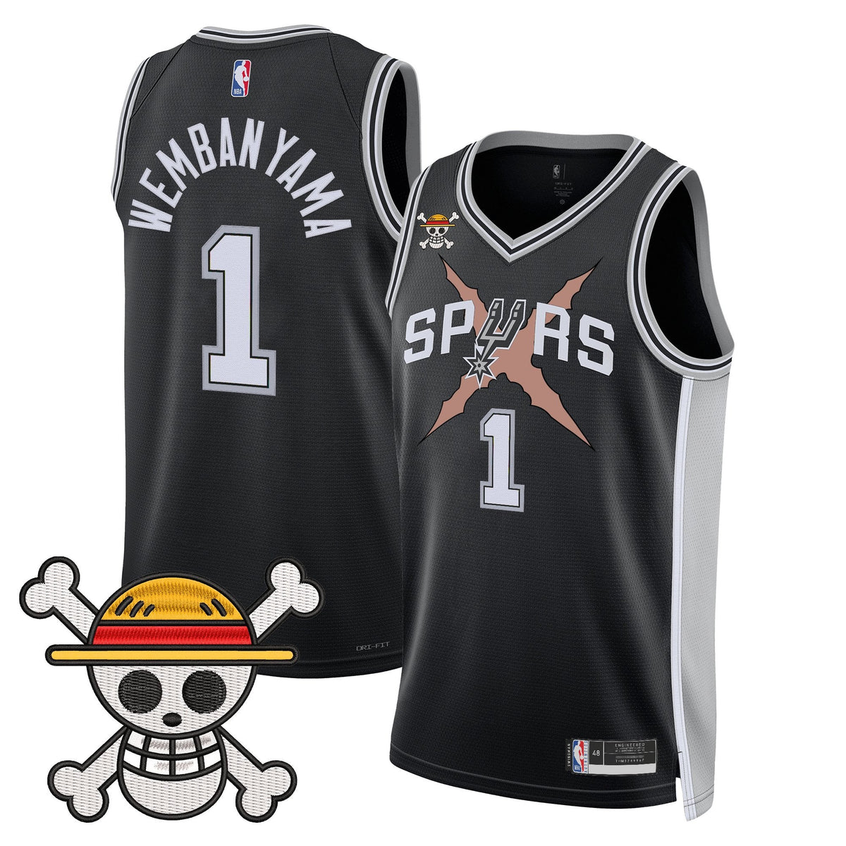SAS x One Piece Jersey Collection - Stitched product image 14, provided for visual reference and product detail review
