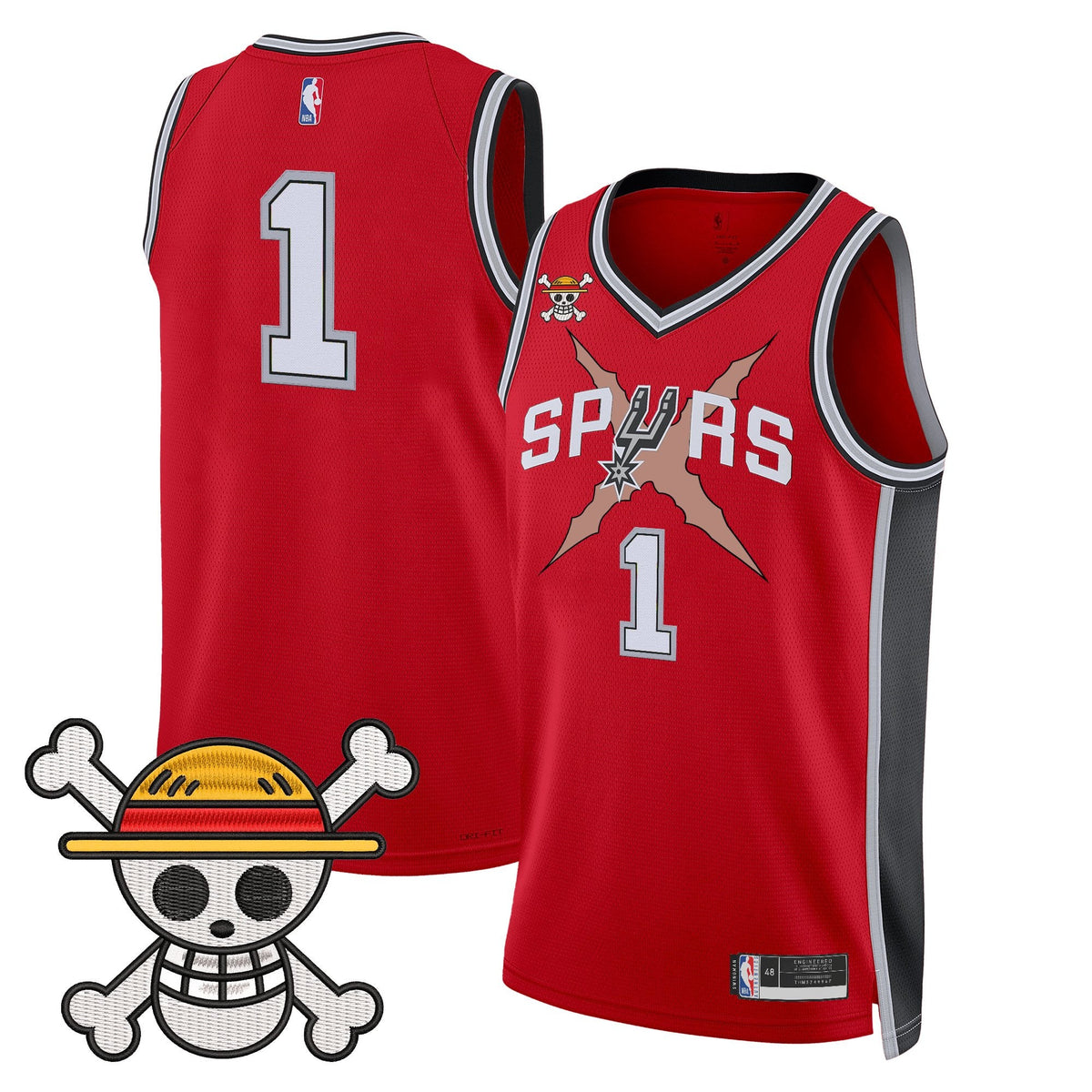 SAS x One Piece Jersey Collection - Stitched product image 30, provided for visual reference and product detail review