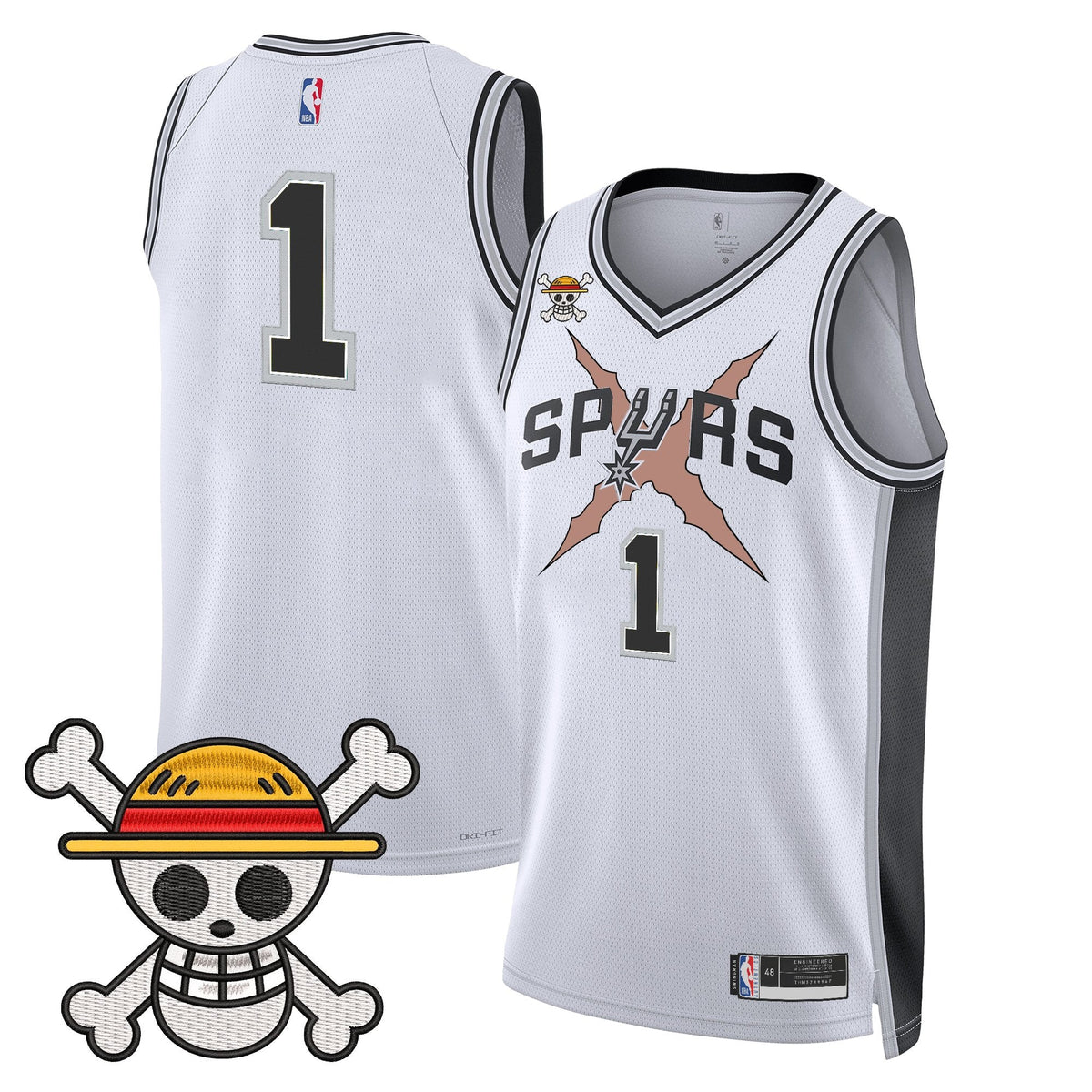 SAS x One Piece Jersey Collection - Stitched product image 10, provided for visual reference and product detail review