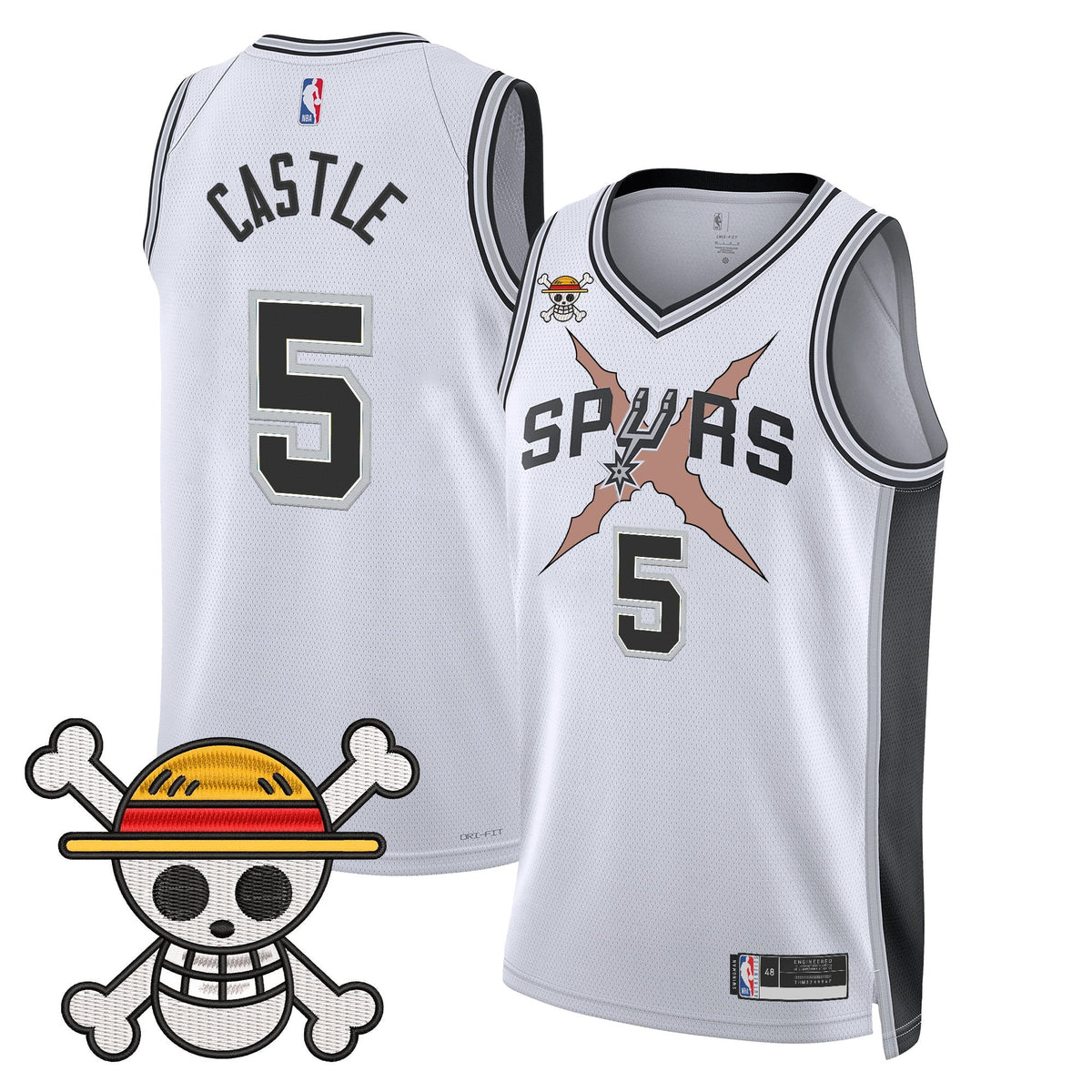 SAS x One Piece Jersey Collection - Stitched product image 7, provided for visual reference and product detail review