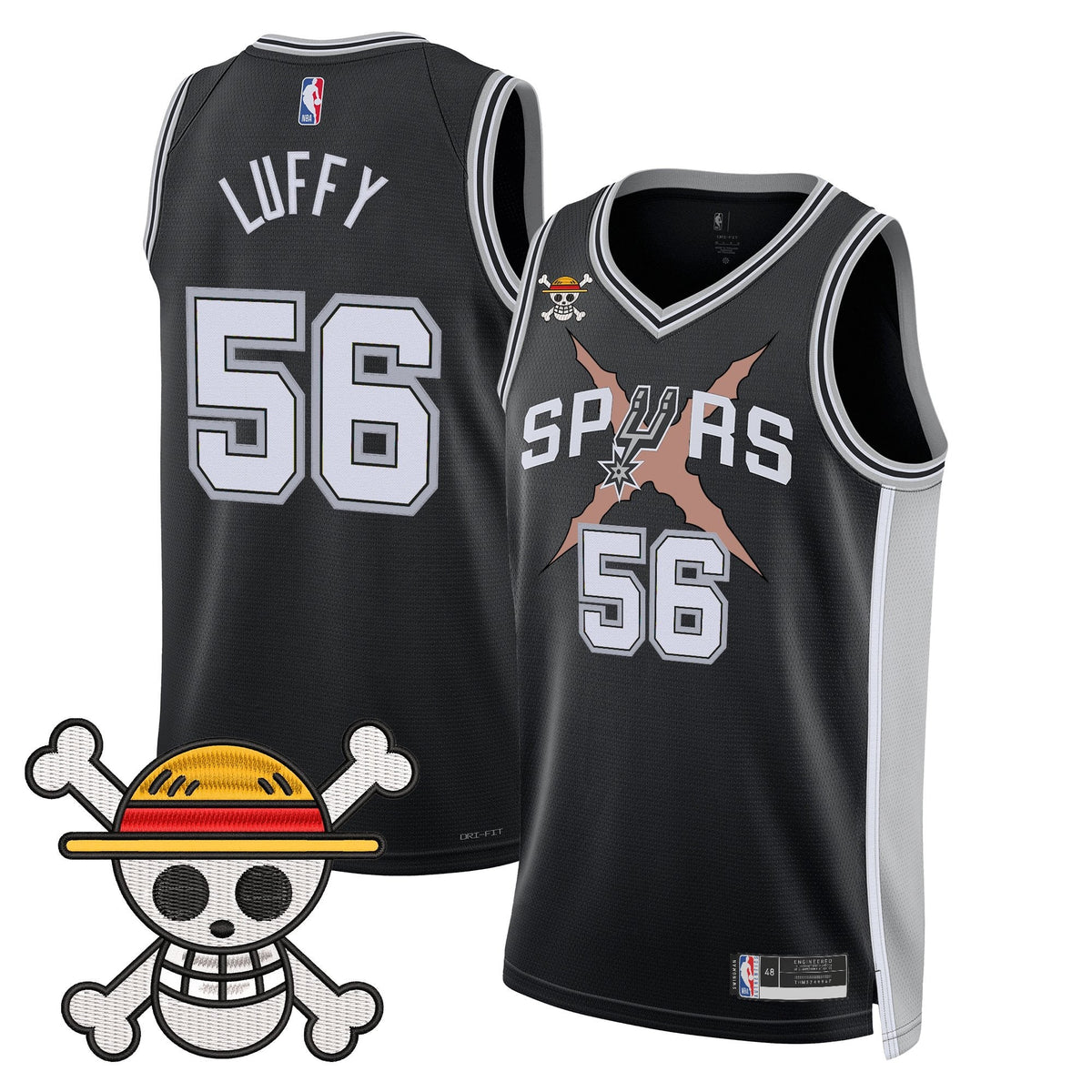 SAS x One Piece Jersey Collection - Stitched product image 11, provided for visual reference and product detail review