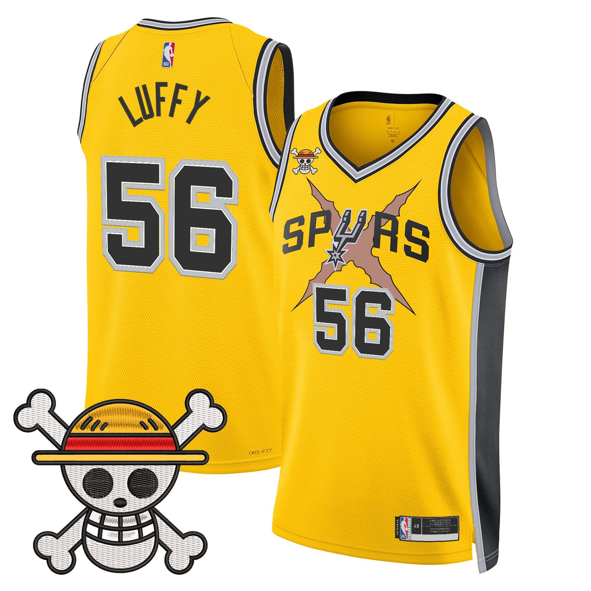 SAS x One Piece Jersey Collection - Stitched product image 31, provided for visual reference and product detail review