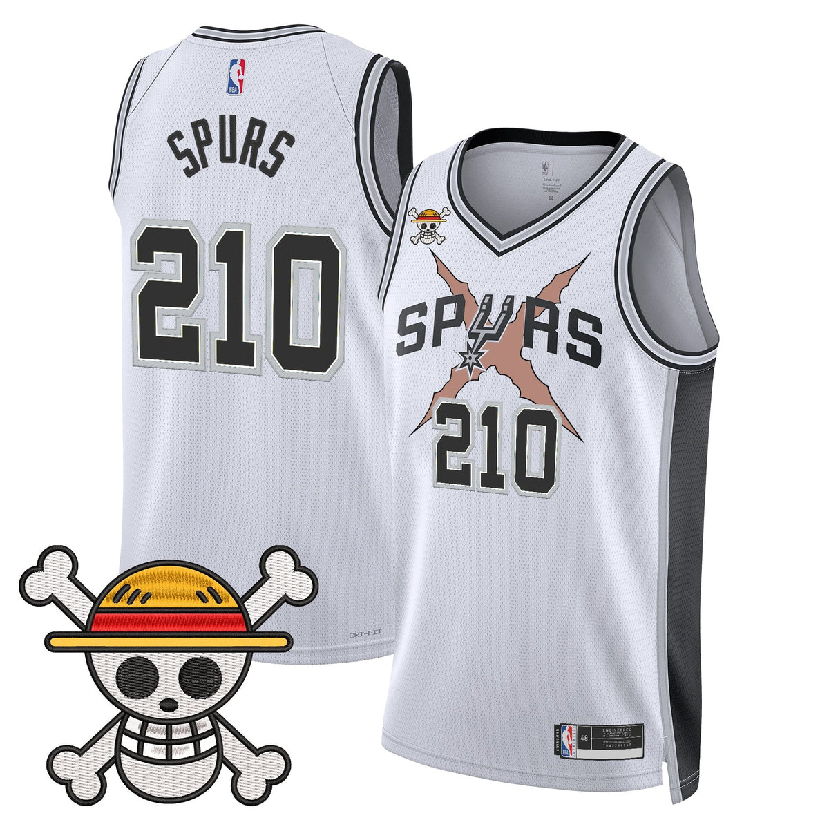 SAS x One Piece Jersey Collection - Stitched product image 5, provided for visual reference and product detail review