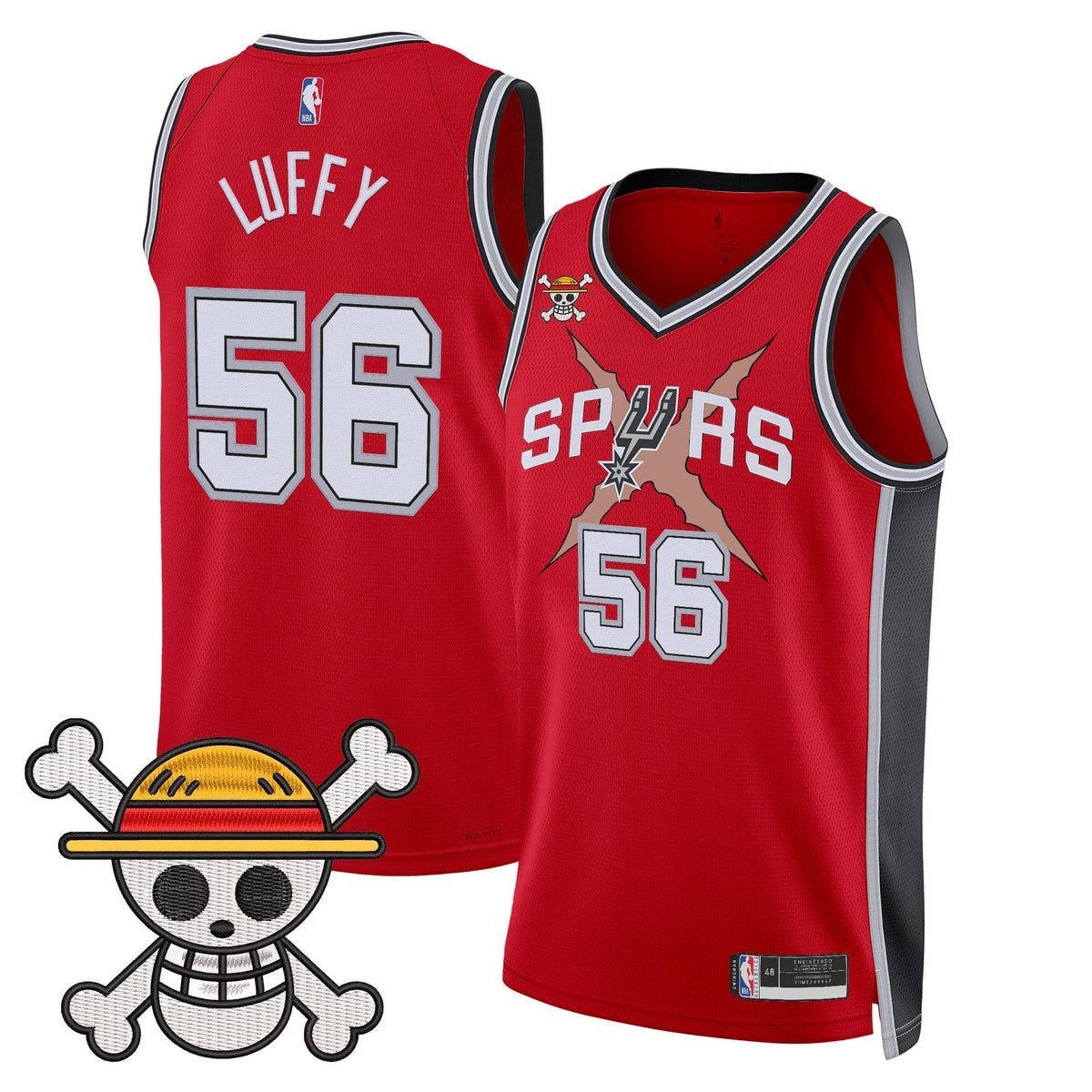 SAS x One Piece Jersey Collection - Stitched product image 21, provided for visual reference and product detail review