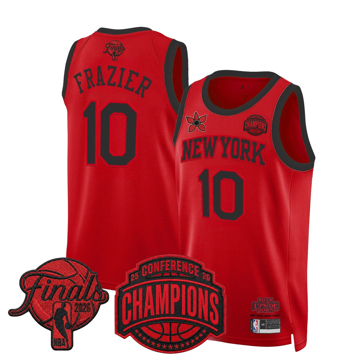 NYK 2026 Finals 'Stranger Things Edition' Swingman Jersey - Stitched product image 18, provided for visual reference and