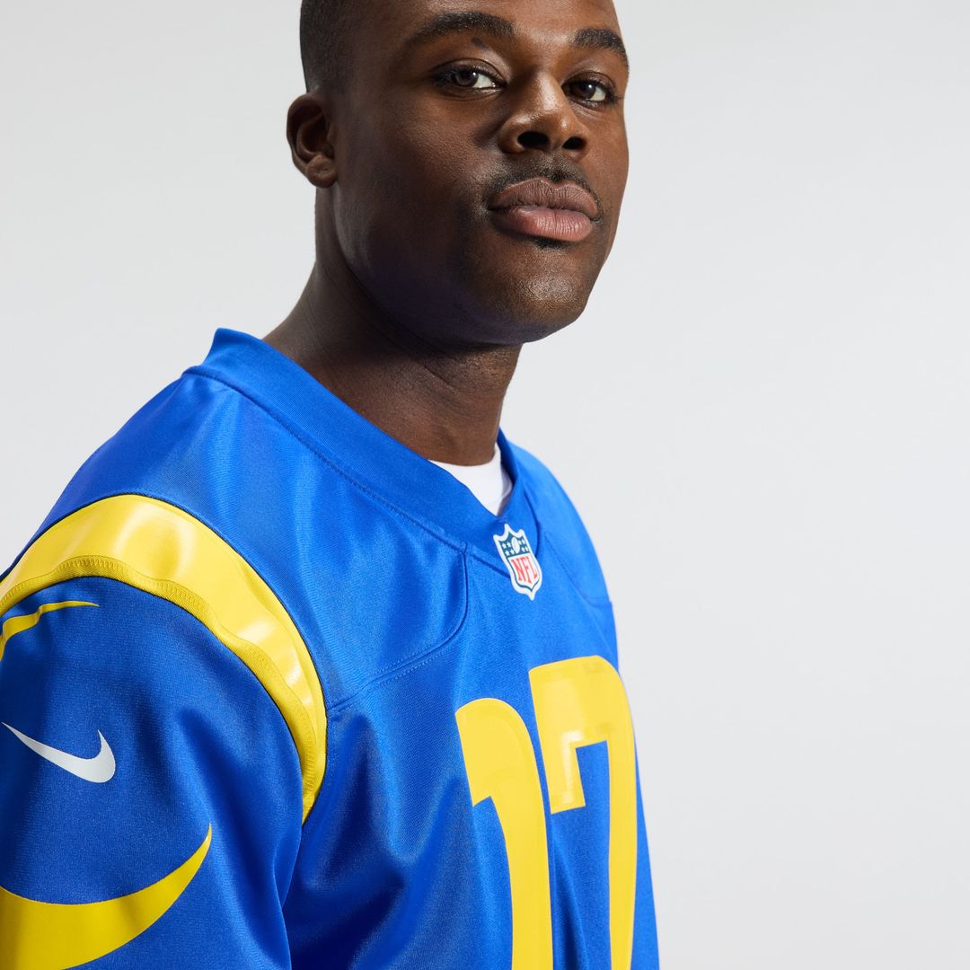 Los Angeles Rams Davante Adams Nike Royal Team Game Jersey product image 9