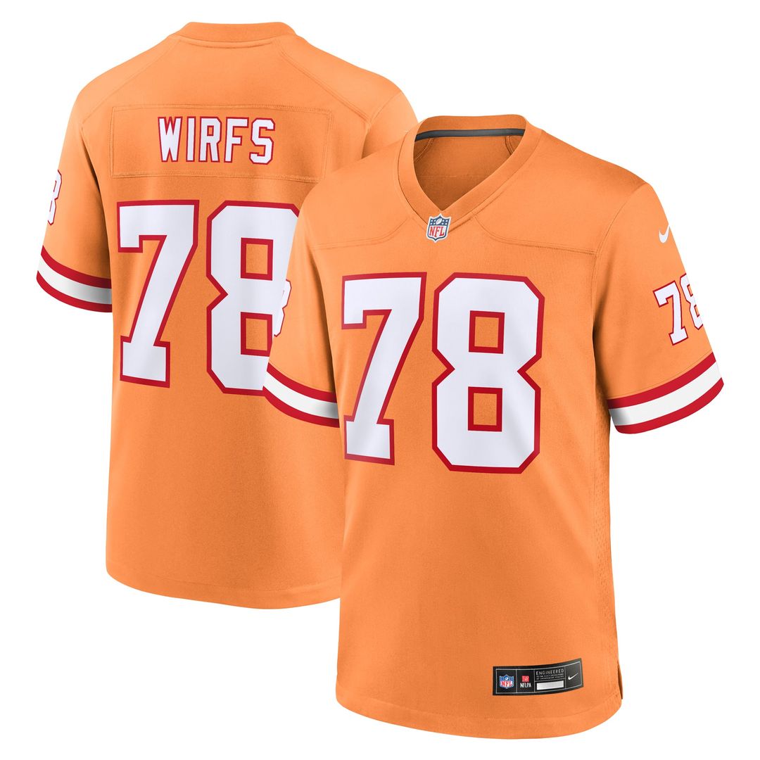 Tampa Bay Buccaneers Tristan Wirfs Nike Red Game Jersey product image 17