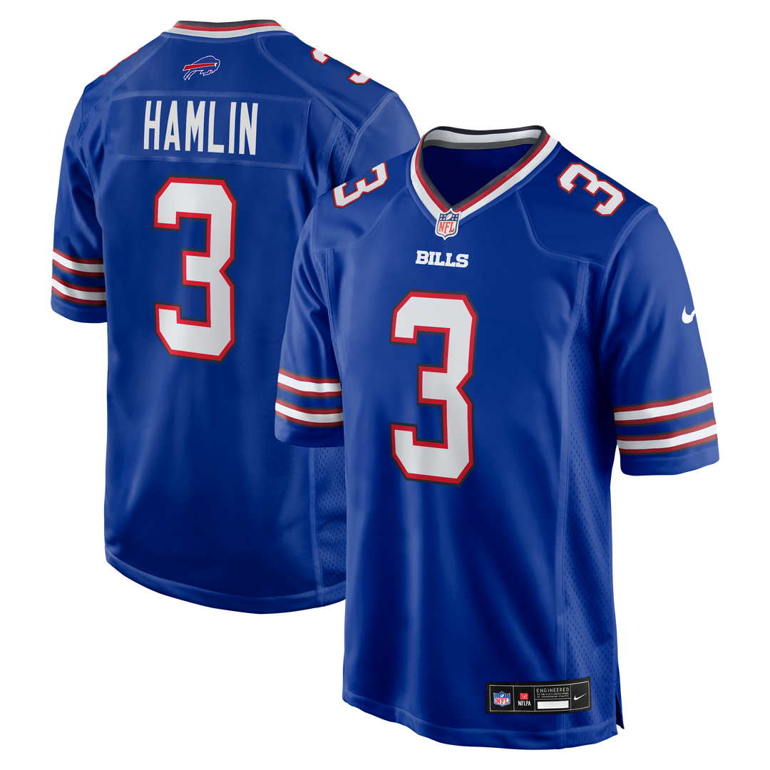 Buffalo Bills Damar Hamlin Nike Royal Game Jersey product image 1