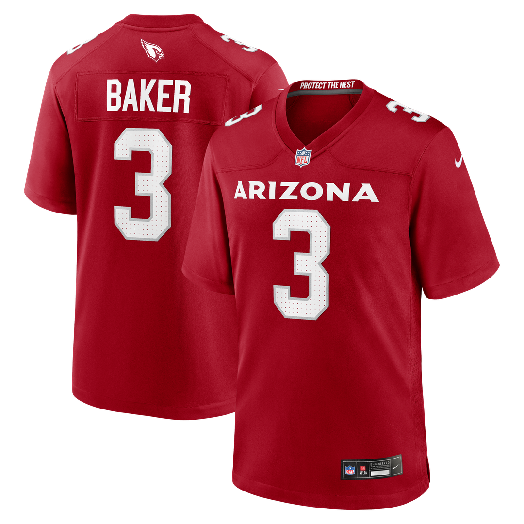 Arizona Cardinals Budda Baker Nike Cardinal Game Jersey product image 1