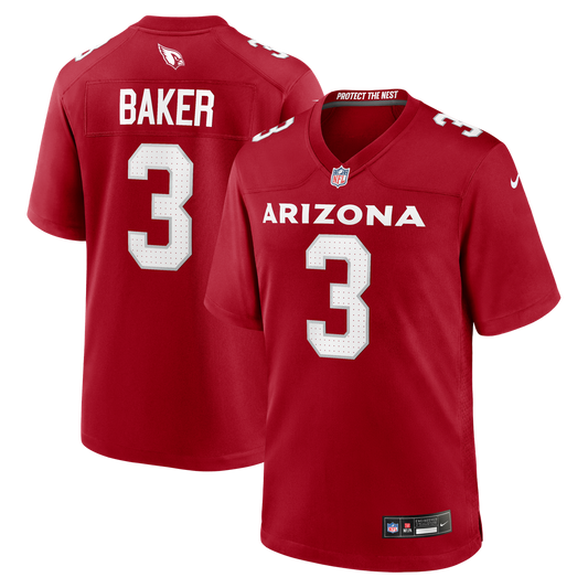 Arizona Cardinals Budda Baker Nike Cardinal Game Jersey product image 1