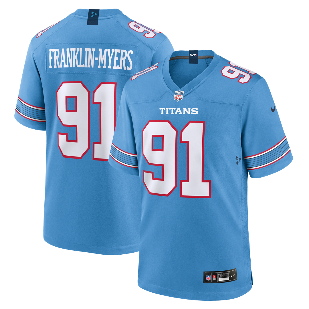 Tennessee Titans John Franklin - Myers Nike Light Blue Game product image 1