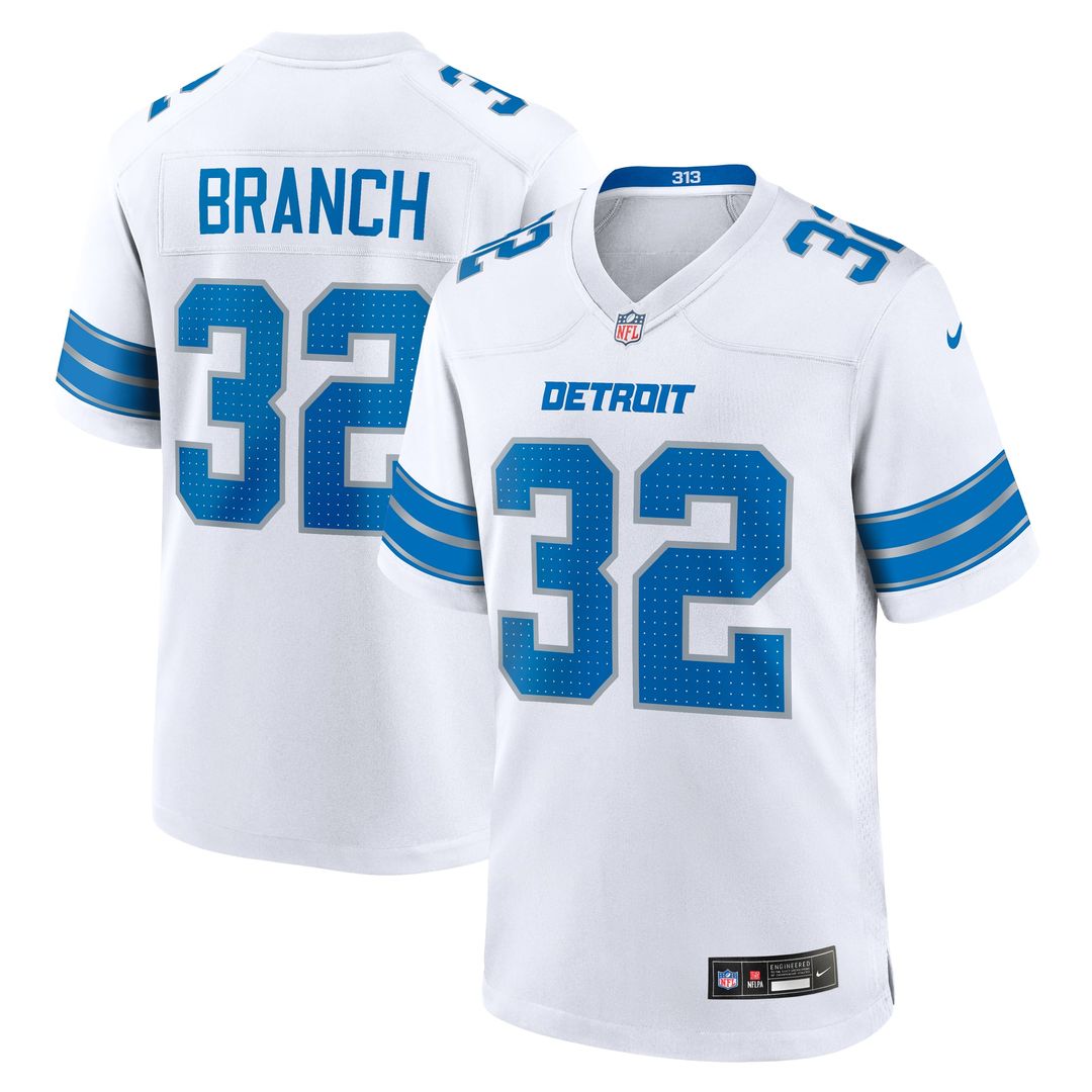 Detroit Lions Brian Branch Nike Blue Game Jersey product image 23