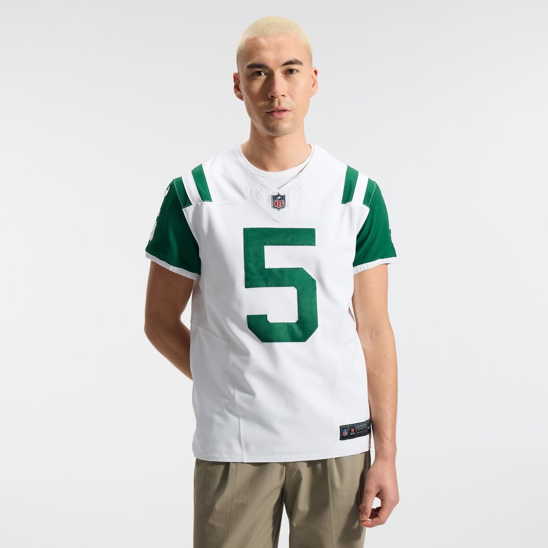 New York Jets Garrett Wilson Nike White Classic Alternate product image 2