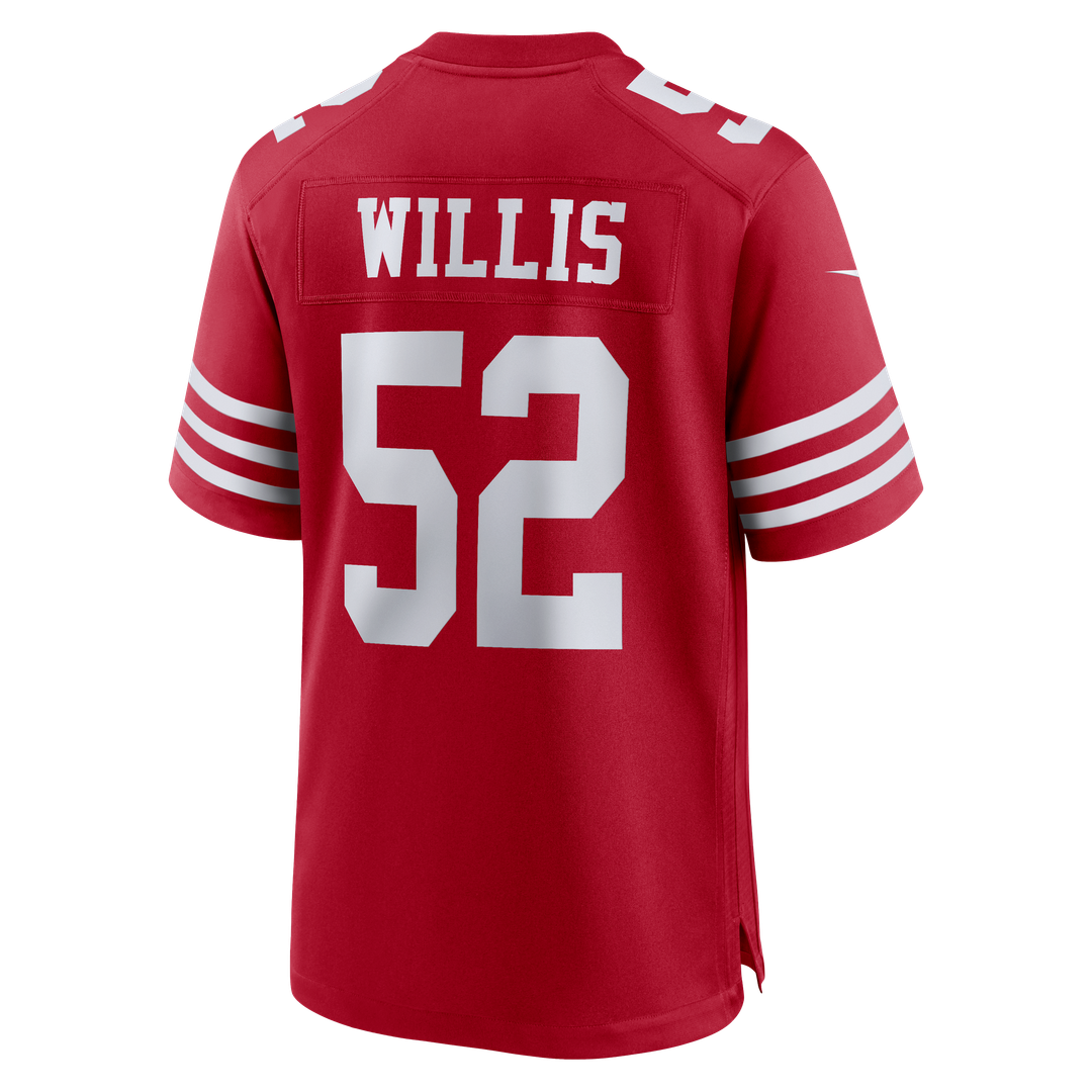 San Francisco 49ers Patrick Willis Nike Scarlet Retired product image 3