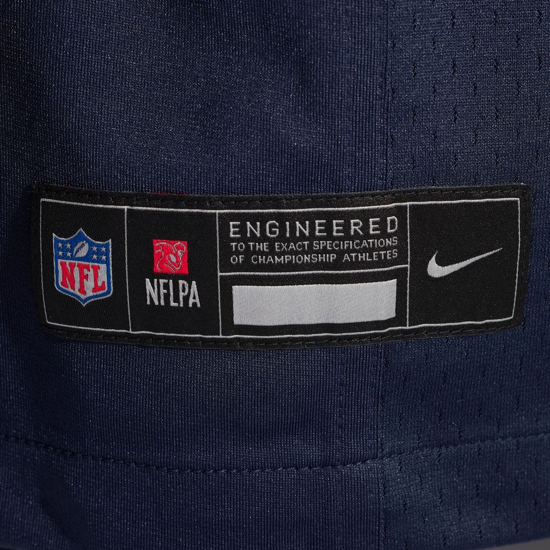 Chicago Bears Nike Navy Custom Jersey product image 6