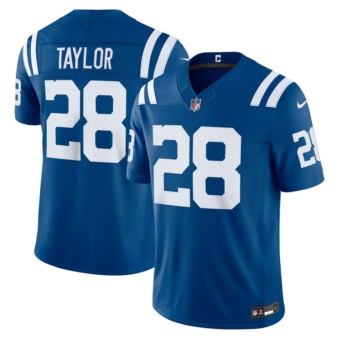 Indianapolis Colts Jonathan Taylor Nike White Vapor FUSE product image 7