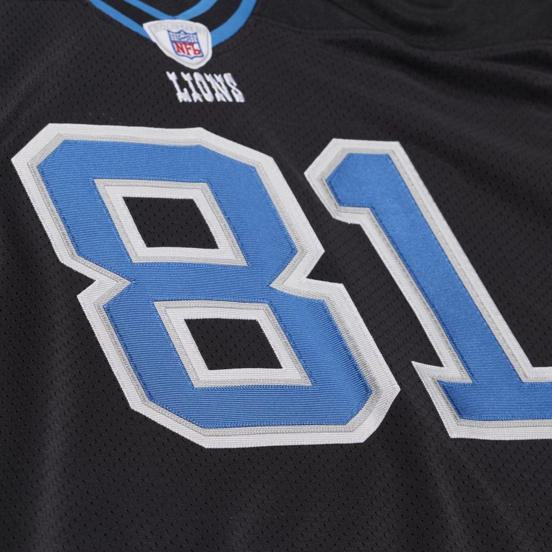Detroit Lions Calvin Johnson Mitchell & Ness Black 2007 product image 12