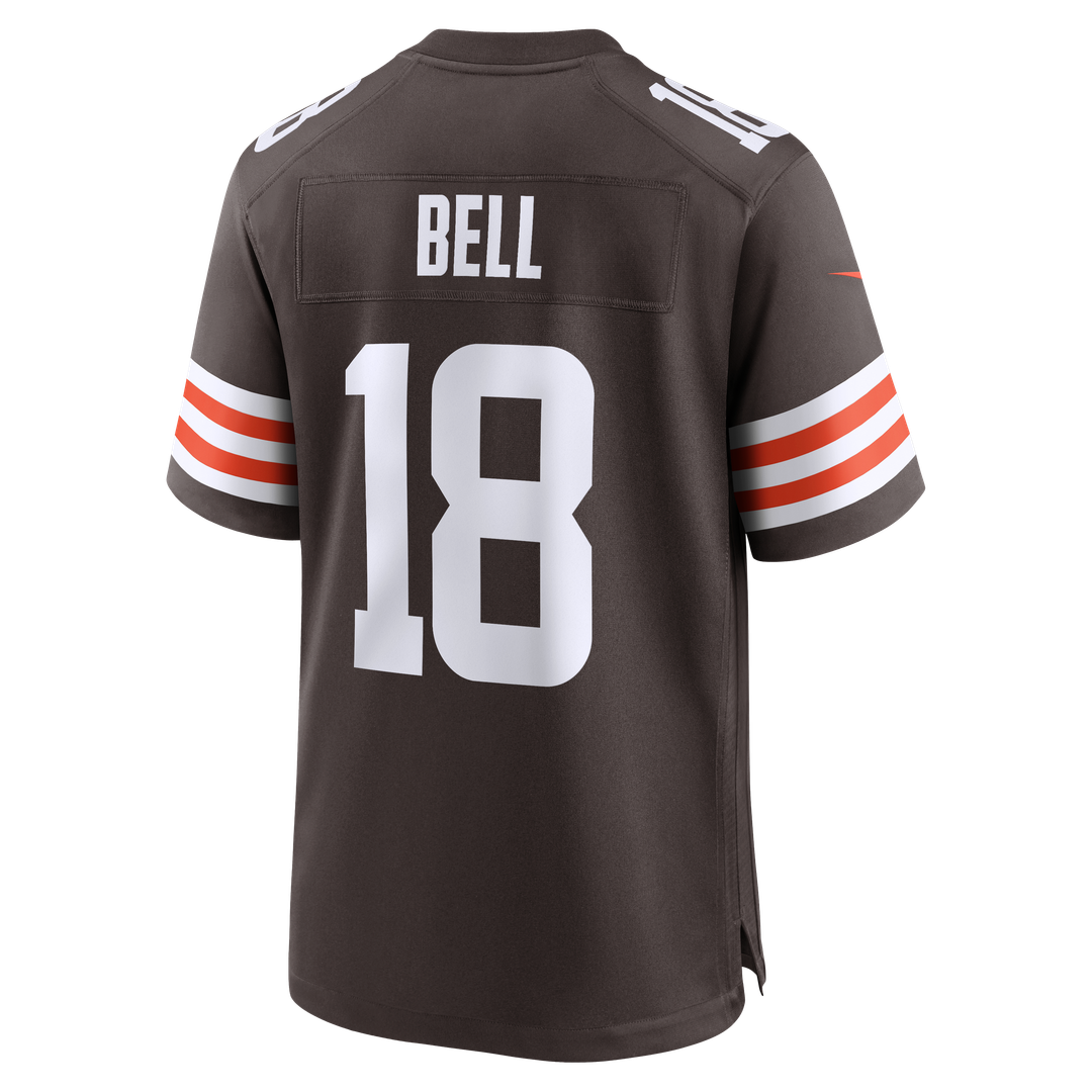 Cleveland Browns David Bell Nike Brown Game Jersey product image 3