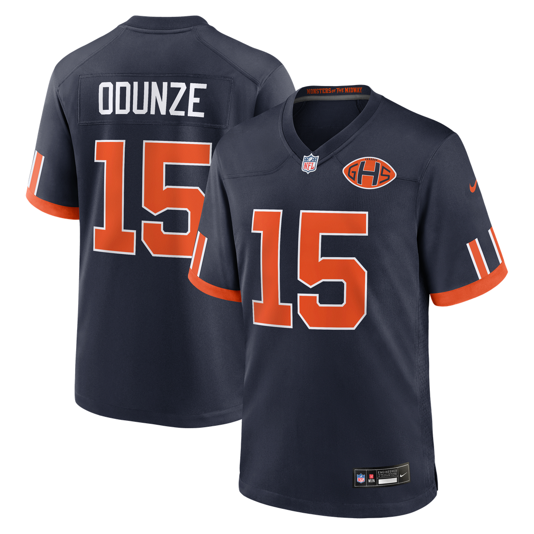 Chicago Bears Rome Odunze Nike Navy 2026 Rivalries product image 1