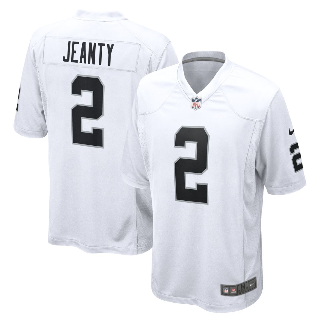 Las Vegas Raiders Ashton Jeanty Nike Black Game Jersey product image 11