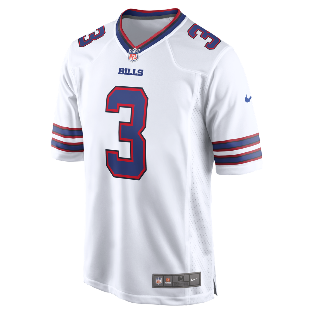 Buffalo Bills Damar Hamlin Nike White Game Jersey product image 2