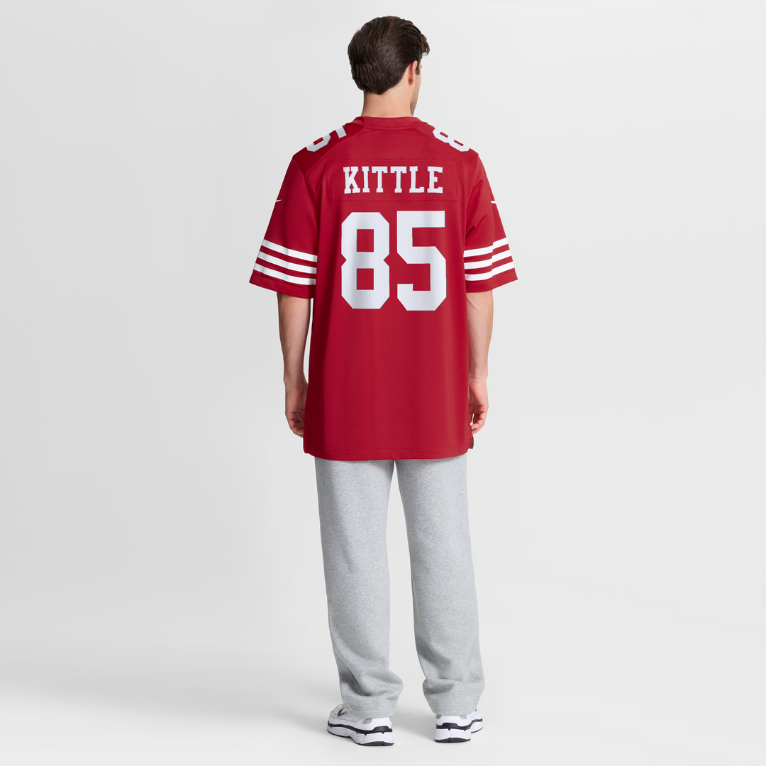 San Francisco 49ers George Kittle Nike White Game Jersey product image 15